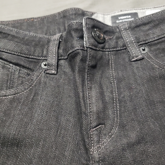 NWT Volcom Vorta Slim straight jeans boys size 25 (10) - Picture 11 of 13